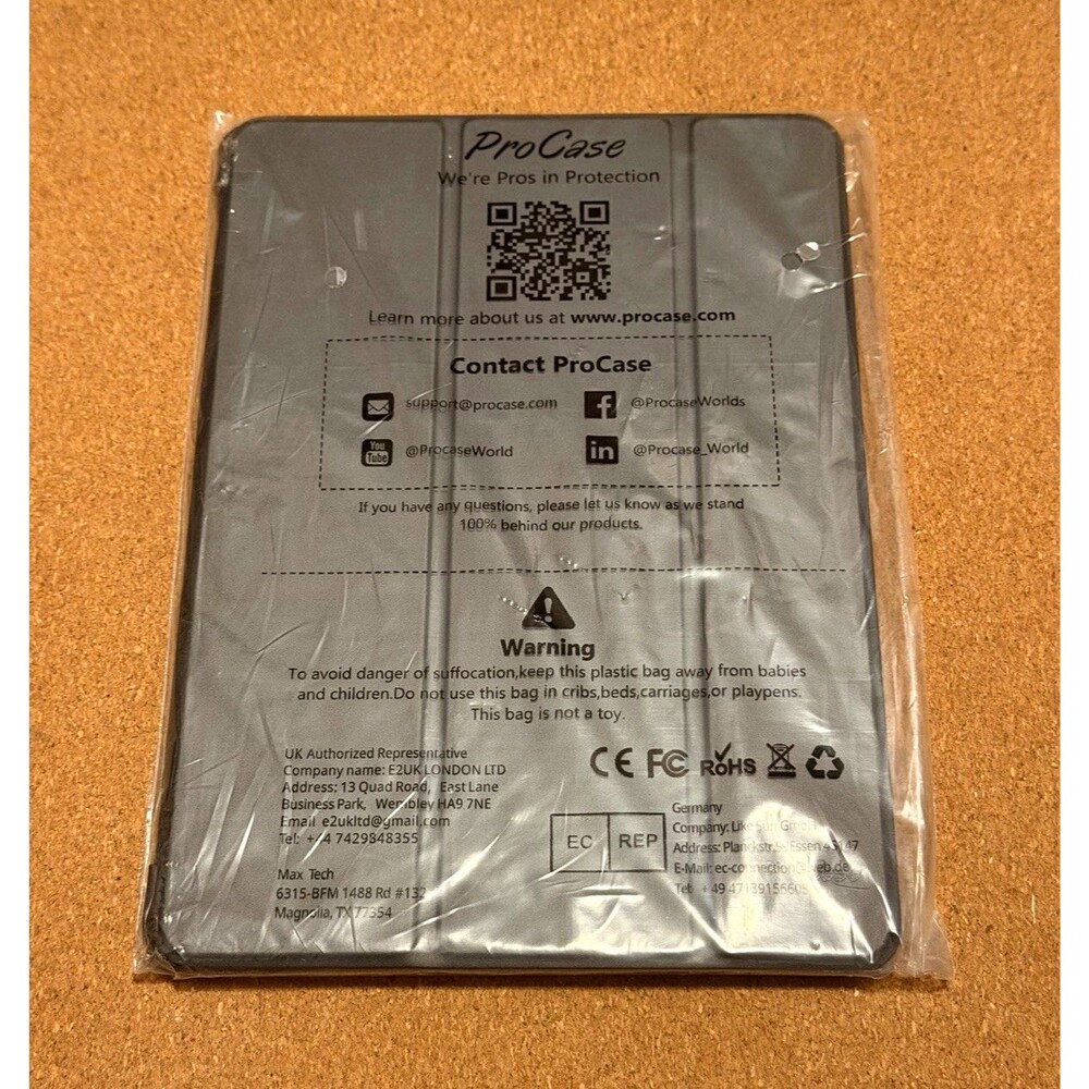 ProCase Ultra Slim Lightweight Smart Case for Apple iPad Air Gen 3 & Pro 10.5"